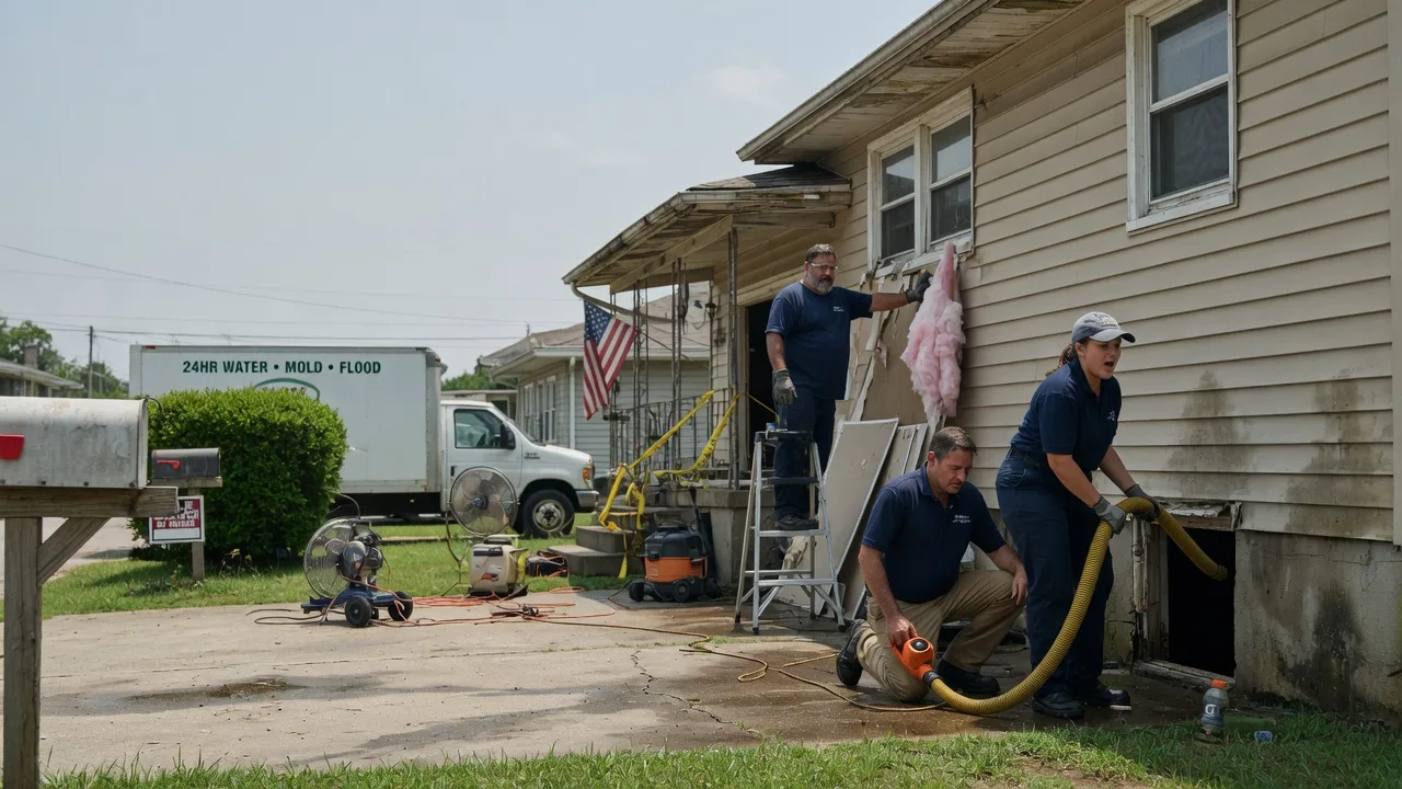 Water Damage Repair in Roscoe, TX near me